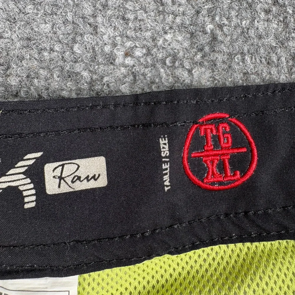 Projek Raw Swim Trunks Mens XL‎ Black Gray Ombre Floral Stripe Board Shorts
